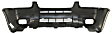 3-Piece Kit Front Textured Bumper Cover, Includes (1) Bumper Cover and (2) Fog Light