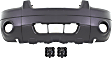 2006 Ford Escape - 3-Piece Kit Front Textured Bumper Cover, For Models Without Appearance Package, CAPA Certified  Includes (1) Bumper Cover and (2) Fog Light