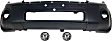3-Piece Kit Front Primed Bumper Cover, For Models With Appearance Package, Includes (1) Bumper Cover and (2) Fog Light