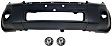 2008-2010 Ford Escape - 3-Piece Kit Front Primed Bumper Cover, For Models With Appearance Package, CAPA Certified, Includes (1) Bumper Cover and (2) Fog Light