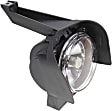 3-Piece Kit Front Textured Bumper Cover, Includes (1) Bumper Cover and (2) Fog Light