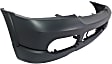 3-Piece Kit Front Primed Bumper Cover, Includes (1) Bumper Cover and (2) Fog Light