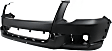 2010 Ford Explorer - 3-Piece Kit Front, Upper Primed Bumper Cover, For Models With Sport Package, Sport Utility,  Includes (1) Bumper Cover and (2) Fog Light