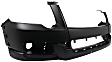 2010 Ford Explorer - 3-Piece Kit Front, Upper Primed Bumper Cover, For Models With Sport Package, Sport Utility,  Includes (1) Bumper Cover and (2) Fog Light