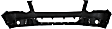 2010 Ford Explorer - 3-Piece Kit Front, Upper Primed Bumper Cover, For Models With Sport Package, Sport Utility,  Includes (1) Bumper Cover and (2) Fog Light
