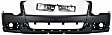 2007 Ford Explorer Sport Trac XLT - 3-Piece Kit Front, Upper Primed Bumper Cover, CAPA Certified  Includes (1) Bumper Cover and (2) Fog Light