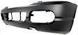 3-Piece Kit Front Primed Bumper Cover, Includes (1) Bumper Cover and (2) Fog Light