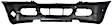 3-Piece Kit Front Primed Bumper Cover, Includes (1) Bumper Cover and (2) Fog Light