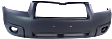 3-Piece Kit Front Textured Bumper Cover, For Models Without Sport Package, Includes (1) Bumper Cover and (2) Fog Light