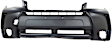 3-Piece Kit, Front Primed Bumper Cover, CAPA Certified, Includes (1) Bumper Cover and (2) Fog Light