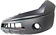 2-Piece Kit Front Primed Bumper Cover, Includes (1) Bumper Cover and (1) Fog Light
