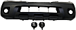 3-Piece Kit Front Upper - Primed, Lower - Textured Bumper Cover, Includes (1) Bumper Cover and (2) Fog Light