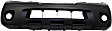 3-Piece Kit Front Upper - Primed, Lower - Textured Bumper Cover, Includes (1) Bumper Cover and (2) Fog Light