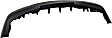 3-Piece Kit Front Upper - Primed, Lower - Textured Bumper Cover, Includes (1) Bumper Cover and (2) Fog Light