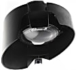 3-Piece Kit Front Upper - Primed, Lower - Textured Bumper Cover, CAPA Certified, Includes (1) Bumper Cover and (2) Fog Light
