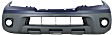 3-Piece Kit Front Upper - Primed, Lower - Textured Bumper Cover, CAPA Certified, Includes (1) Bumper Cover and (2) Fog Light