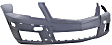3-Piece Kit Front Primed Bumper Cover, For Models Without AMG Styling Package, With Optical Off Road Package, Includes (1) Bumper Cover and (2) Fog Light