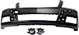 3-Piece Kit, Front Primed Bumper Cover, For Models Without AMG Styling Package, With Optical Off Road Package, CAPA Certified, Includes (1) Bumper Cover and (2) Fog Light