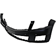 3-Piece Kit Front Primed Bumper Cover, For Models Without AMG Styling and Optical Off Road Package, CAPA Certified, Includes (1) Bumper Cover and (2) Fog Light