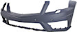 3-Piece Kit, Front Primed Bumper Cover, Sport Utility, For Models With AMG Styling Package, Includes (1) Bumper Cover and (2) Fog Light
