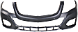 2014 Mercedes Benz GLK350 - 3-Piece Kit Front Primed Bumper Cover, For Models Without AMG Styling Package, Includes (1) Bumper Cover and (2) Fog Light