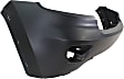 2011-2013 Jeep Grand Cherokee - 3-Piece Kit Front, Upper Primed Bumper Cover, Includes (1) Bumper Cover and (2) Fog Light