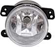 3-Piece Kit Front, Lower Primed Bumper Cover, CAPA Certified, Includes (1) Bumper Cover and (2) Fog Light