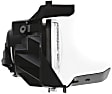 2008-2011 Subaru Impreza - 3-Piece Kit Front Primed Bumper Cover, Sedan, Includes (1) Bumper Cover and (2) Fog Light
