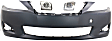 2009 Lexus IS250 - 3-Piece Kit Front Primed Bumper Cover, For Models With Headlight Washer, Without Pre-Collision System and Parking Aid Sensor, CAPA Certified  Includes (1) Bumper Cover and (2) Fog Light
