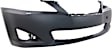 2009 Lexus IS250 - 3-Piece Kit Front Primed Bumper Cover, For Models With Headlight Washer, Without Pre-Collision System and Parking Aid Sensor, CAPA Certified  Includes (1) Bumper Cover and (2) Fog Light