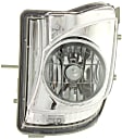 2009 Lexus IS250 - 3-Piece Kit Front Primed Bumper Cover, For Models With Headlight Washer, Without Pre-Collision System and Parking Aid Sensor, CAPA Certified  Includes (1) Bumper Cover and (2) Fog Light