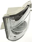 2009 Lexus IS250 - 3-Piece Kit Front Primed Bumper Cover, For Models With Headlight Washer, Without Pre-Collision System and Parking Aid Sensor, CAPA Certified  Includes (1) Bumper Cover and (2) Fog Light