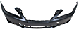 3-Piece Kit Front Primed Bumper Cover, Includes (1) Bumper Cover and (2) Fog Light
