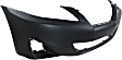 2011 Lexus IS350 - 3-Piece Kit Front Primed Bumper Cover, For Models Without Pre-Collision System, CAPA Certified Includes (1) Bumper Cover and (2) Fog Light