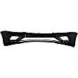 2-Piece Kit Front Primed Bumper Cover, Includes (1) Bumper Cover and (1) Fog Light