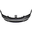 2010 Dodge Journey Base - 3-Piece Kit Front Primed Bumper Cover, For Models Without Fascia, Includes (1) Bumper Cover and (2) Fog Light