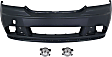 3-Piece Kit Front Primed Bumper Cover, Includes (1) Bumper Cover and (2) Fog Light