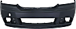 3-Piece Kit Front Primed Bumper Cover, Includes (1) Bumper Cover and (2) Fog Light