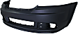 3-Piece Kit Front Primed Bumper Cover, CAPA Certified, Includes (1) Bumper Cover and (2) Fog Light