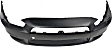 3-Piece Kit Front Primed Bumper Cover, 4-Door, Sedan, For Models With Standard Type Bumper, Includes (1) Bumper Cover and (2) Fog Light