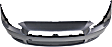 3-Piece Kit Front Primed Bumper Cover, For Models With Standard Type Bumper, Includes (1) Bumper Cover and (2) Fog Light