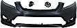 3-Piece Kit Front Primed Bumper Cover, CAPA Certified, Includes (1) Bumper Cover and (2) Fog Light