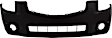 3-Piece Kit Front Primed Bumper Cover, CAPA Certified, Includes (1) Bumper Cover and (2) Fog Light