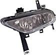 3-Piece Kit Front Primed Bumper Cover, Includes (1) Bumper Cover and (2) Fog Light