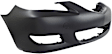 3-Piece Kit, Front Primed Bumper Cover, 4-Door, Sedan, For Models With Standard Bumper, Includes (1) Bumper Cover and (2) Fog Light