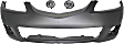 2-Piece Kit Front Primed Bumper Cover CAPA Certified, Includes (1) Bumper Cover and (1) Fog Light