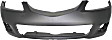 2-Piece Kit Front Primed Bumper Cover CAPA Certified, Includes (1) Bumper Cover and (1) Fog Light