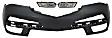 2011 Acura MDX - 3-Piece Kit Front Primed Bumper Cover, Includes (1) Bumper Cover and (2) Fog Light