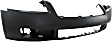 2009 Mercury Milan - 3-Piece Kit Front Primed Bumper Cover, CAPA Certified  Includes (1) Bumper Cover and (2) Fog Light