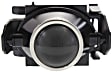 2009 Mercury Milan - 3-Piece Kit Front Primed Bumper Cover, CAPA Certified  Includes (1) Bumper Cover and (2) Fog Light